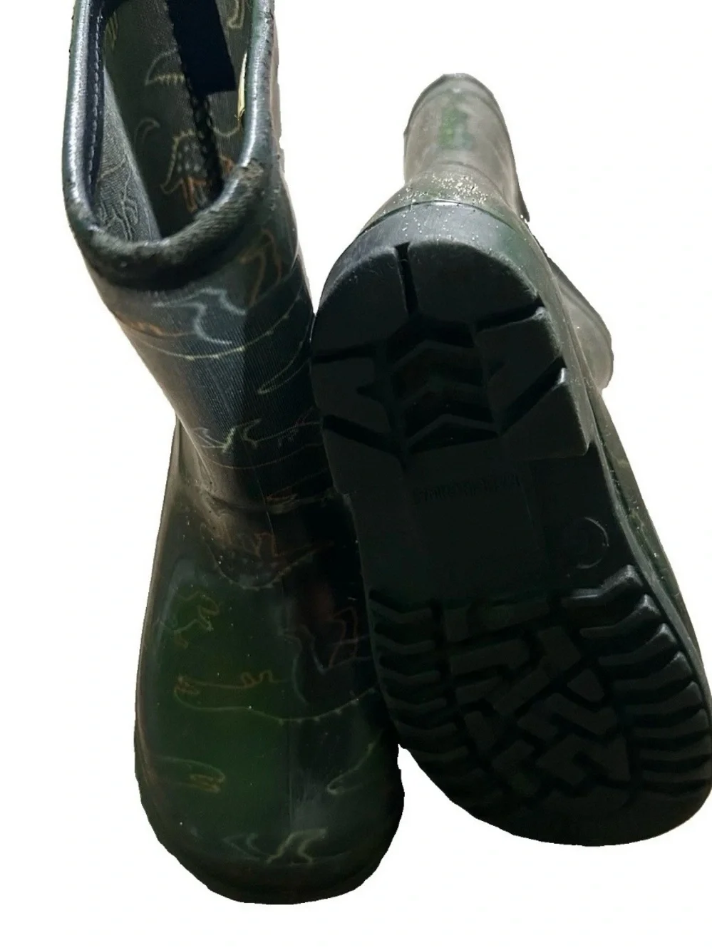 Toddler Carter’s Navy Blue Dinosaur Rain Boots Size 6